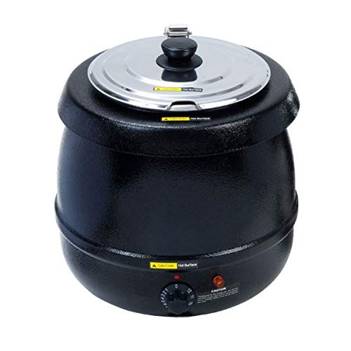 Atosa At51388 11-Quart Soup Warmer Kettle, Counter Top, 800 Watts, Stainless Steel (780179486729)