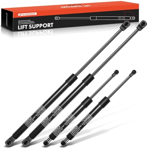 A-Premium Front Hood and Rear Tailgate Lift Supports Shock Struts Compatible with Select Lexus Models - LS430 2001 2002 2003 2004 2005 2006 Sedan - Replace# 5344059065, 6453050030(4PC Set)