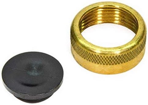 Viega ManaBloc V5036.10 Brass PEX Supply Cap, 1"