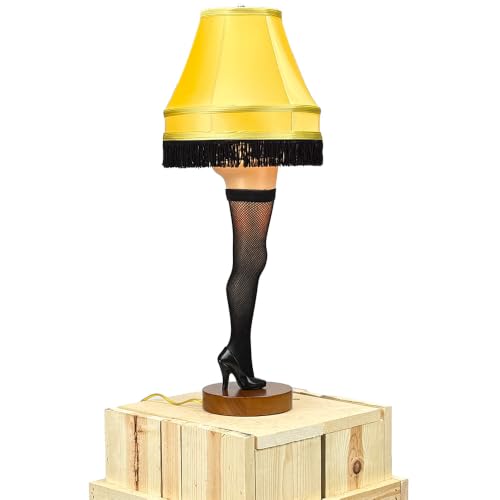 Cleveland Street Novelties 26' Christmas Deluxe Desktop Leg Lamp