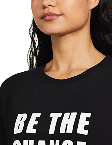 Image of Max Women Cotton Printed Round Neck Sweatshirt