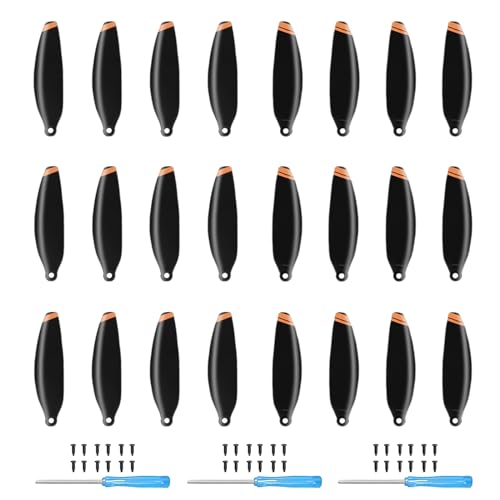 Tosiicop Propeller for DJI Mini 4K,2/2SE, 24PCS Replacement Parts Prop Low Noise Quiet Blade...
