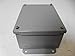 Hoffman A806SC J Box, NEMA 12, Screw Cover, Steel, 8.00" x 6.00" x 3.50", Gray