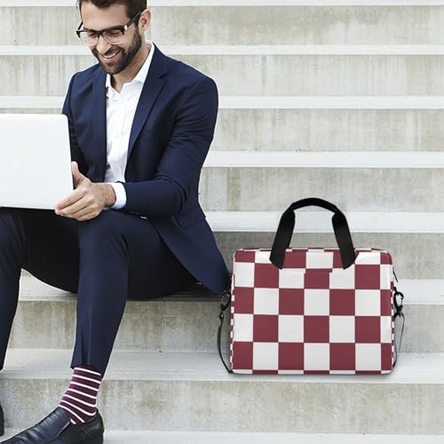 Maletín para portátil 15.6" Brown y blanco miniatura 3