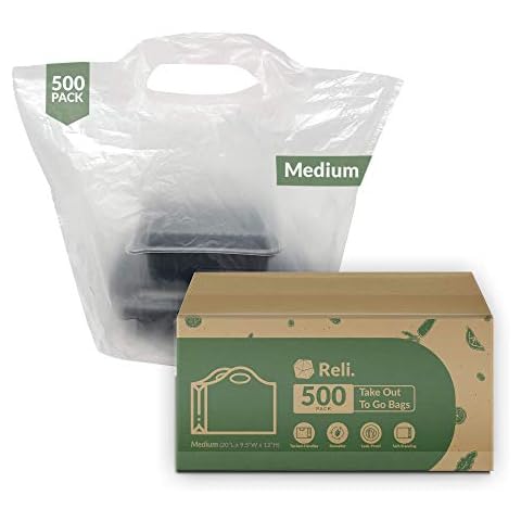 Reli. Take Out Bags (500 Count Bulk) Cover