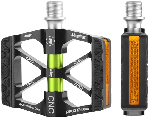 PROMETHEUS BICYCLES Kinder Fahrradpedale 90 x 70 mm | Pedale Fahrrad |...