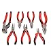 DNA Motoring TOOLS-00060 7 Piece Pliers Set â€“ Durable Jaws Hand Tools w/Milled Teeth, Hot-Riveted Joint