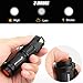 Goldenguy Mini LED Flashlights 5 Pack Zoomable Tactical Flashlights with High Lumens and 3 Modes for Emergency and Outdoor Around Home -Camping Accessories