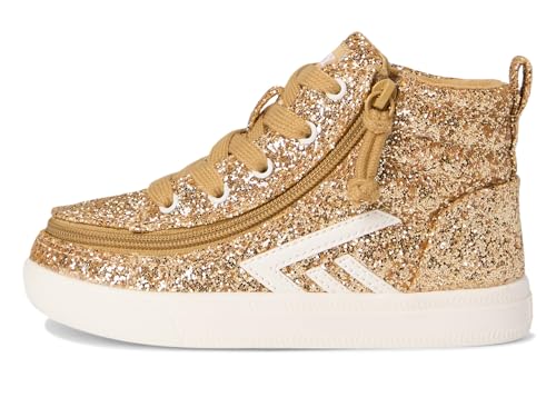 BILLY Footwear Womens Billy CS High Top (Toddler) Champagne Glitz 7 Medium4