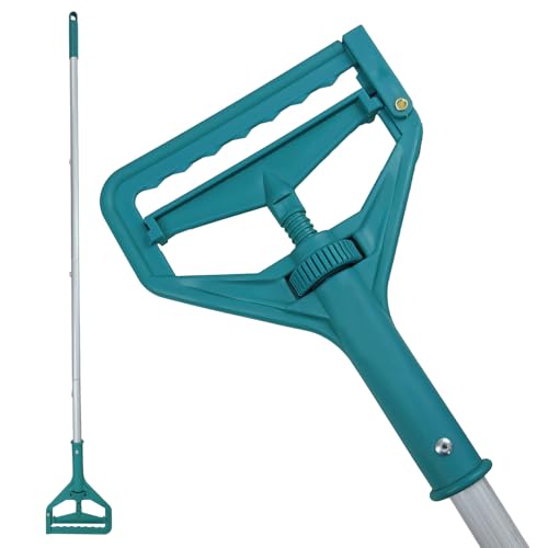 Image of 60 Inch Industrial Mop Handle Commercial mop Handle Heavy Duty Industrial mop Bucket mop Handles Heavy Duty Commercial mop Head Replacement and Handles mop Stick Replacement Mop Stick