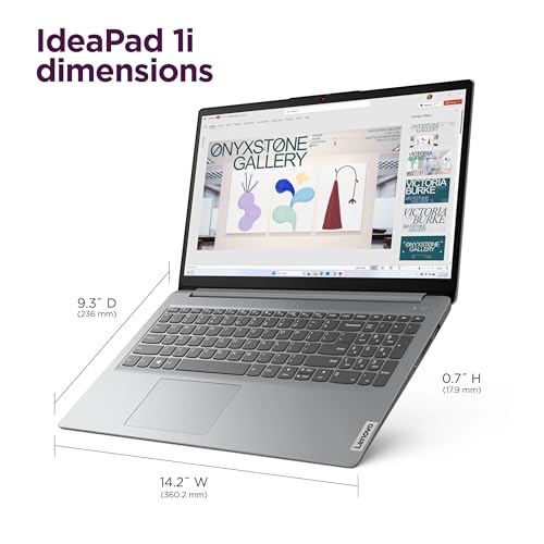Lenovo IdeaPad 1 Laptop 15.6'' 8GB RAM 256GB SSD eMMC miniatura 6