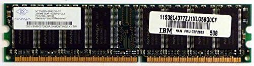 1GB PC3200 Desktop DDR 400 MHz DIMM 184-Pin non-ECC 1GB PC3200 Desktop DDR 400 MHz DIMM 184-Pin non-ECC
