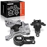 A-Premium 3PCS Engine Motor Mount Transmission Mount and Torque Strut Mount Kit Compatible with Mazda CX-3 CX3 2016-2022, 2.0L, Automatic Transmission, Replace# DH3V3906Y, 12371WB001