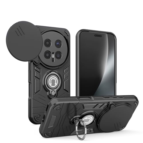 For Honor magic 8 Case with Kickstand & Slide Camera Cover, Shockproof Military-Grade Case Rugged Protective Cover for Honor mag