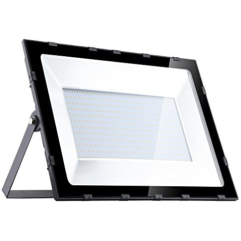 Sararoom LED Floodlight,500W LED Floodlight Superhell 2000LM Spotlight Outdoor 3000K Warm White Floodlight IP65 Waterproof Floodlight Outdoor Spotlights for Sports Ground Garden [Energy Class A ++] Cover