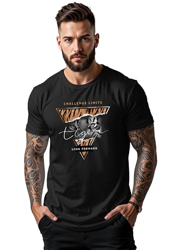Image of Peppyzone Men's Regular Fit Gym Workout T Shirt for Men