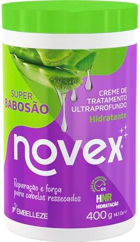 Embelleze - Cremoso Novex 400Gr Super Babosao | Hidratação intens...