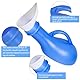 Urinflaschen für Männer Frauen Kunststoff Urinflasche Deckel Pinkelflasche 1000ml Urin Flasche Unisex Tragbare Toiletten Urinale für Auto Reisen Camping