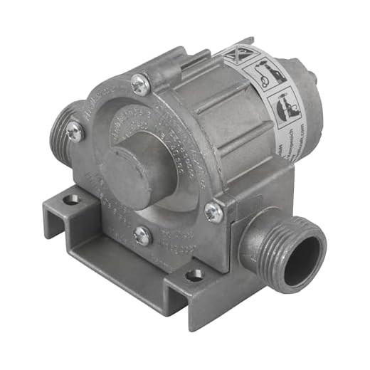 wolfcraft Bomba con carcasa de metal (3000 l/h) I 2200000 I Para bombear líquido con el taladro