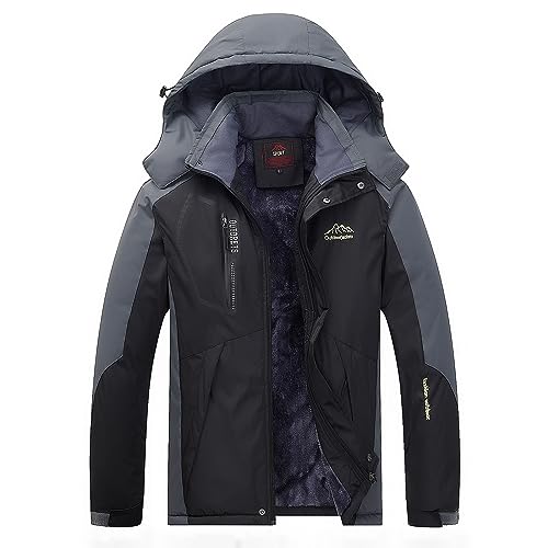 Chubasquero para hombre impermeable transpirable chaqueta de trabajo softshell con capucha