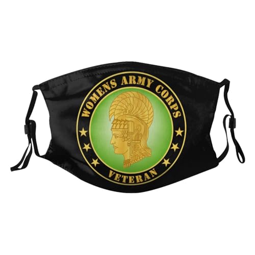 Womens Army Corps Veteran Adult Dust Mask Adjustable Dust Face with 2 Filter50