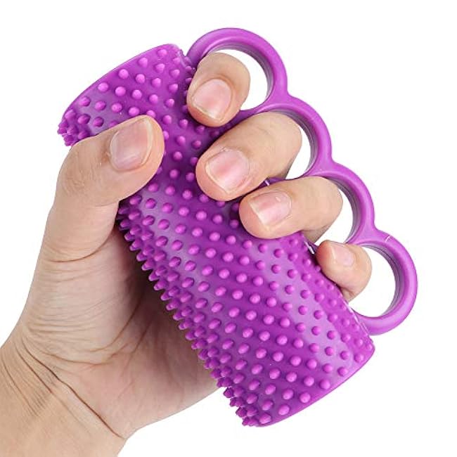 Uxsiya Rehabilitation Trainer Comfortable Hand Grip Strengthener Stress Relief Ball for Weakness of Fingers and Wrist for Finger Exerciser
