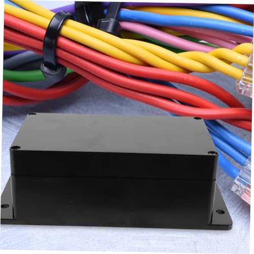 Boîte de jonction étanche x2 avec oreilles de fixation pour projets électriques extérieurs DIY