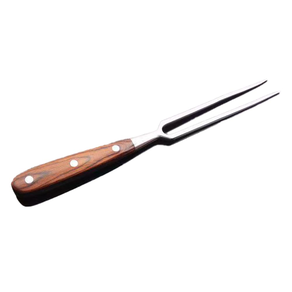 Better-Love Chef Pro - Tenedor de acero inoxidable para barbacoa, herramientas para barbacoa, tenedores de carne de 12 pulgadas, apto para cocina, barbacoa (12 pulgadas) (color tronco)