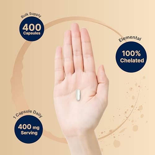 NatureBell Magnesium Oxide 400mg Capsules