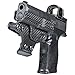 Rounded Trigger Guard Holster Fits: Ruger LCP MAX Holster - Ambi - Carbon Fiber Black Kydex - Concealment Express - American Made
