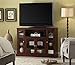 Convenience Concepts Summit Highboy 60 inch TV Stand with Storage Cabinets and Shelves, Espresso