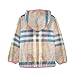 GuoChe Yellow Plaid Fashion Blue Baby Boy Outerwear 4T