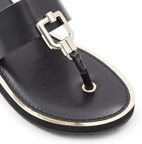 ALDO Women's Tatyx Flat Sandal, Black, 6 | Image 4