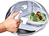 Mikrowellen Abdeckung mit Dampföffnungen und Grif Mikrowellendeckel,Mikrowellengeschirr,...