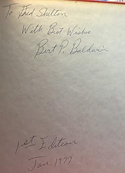 Hardcover Signed BERT BALDWIN Northern Highlights & Mary Joyce POEMS of ALASKA Book