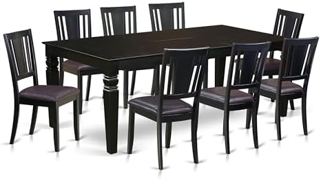 East West Furniture Dublin 5 Piece Room Set Includes A Round Dining