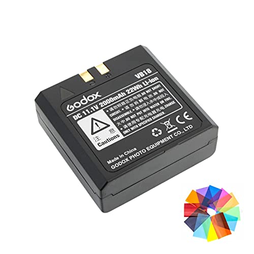 Godox VB18 obe[p Godox V860II V850 V860C V860N Xs[hCgtbVADC 11.1V 2000mAh `Eobe[pbNAJ[tB^[t