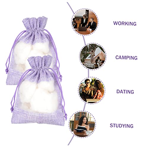 Bolsas sachet vacías fragantes con cordón 10 piezas miniatura 3