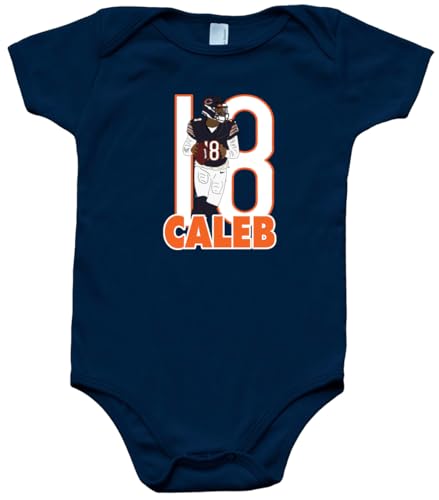 Caleb 18 Williams Chicago Baby 1 Piece 6 Month Blue
