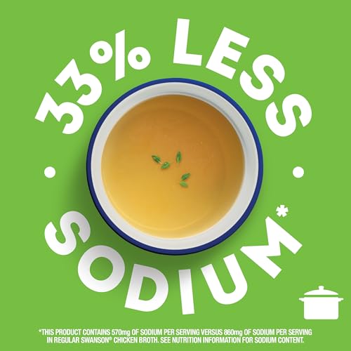 Image of SWANSON S Natural Goodness Lower Sodium Chicken Broth, 32 oz Carton