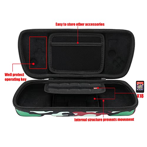 Image of Aenllosi Hard Case for Hori Nintendo Switch Split Pad Pro,Camouflage | EVA hard shell, Water-resistant design, Dust-resistant design, Impact-resistant design