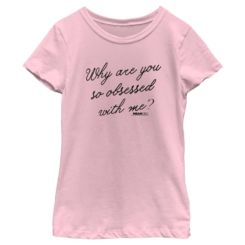 Girl's Mean Girls Why are You So Obsessed with Me Quote T-Shirt