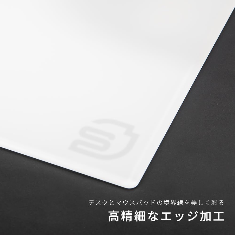 Amazon.co.jp: STORIA ゲーミングマウスパッド ガラス Nulla White XL