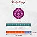 174pcs Magnetic Fraction Tiles & Circles Magnet Set for Kids, Early Math Skills, Counting & Math Toys
