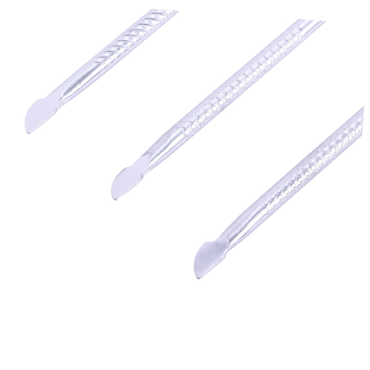 minkissy Dual-end Nail Cuticle Pusher Stainless Steel Remover and Pusher Tool for Manicure