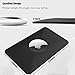 2PCS AirTag Case - Flex Credit Card Size Wallet Holder for AirTag, Purse, Handbag, Backpack, Clutch, Wristlet (Black)