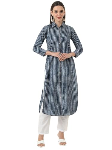Kurta en coton pour femme ensemble pyjama léger contre la chaleur en taille S