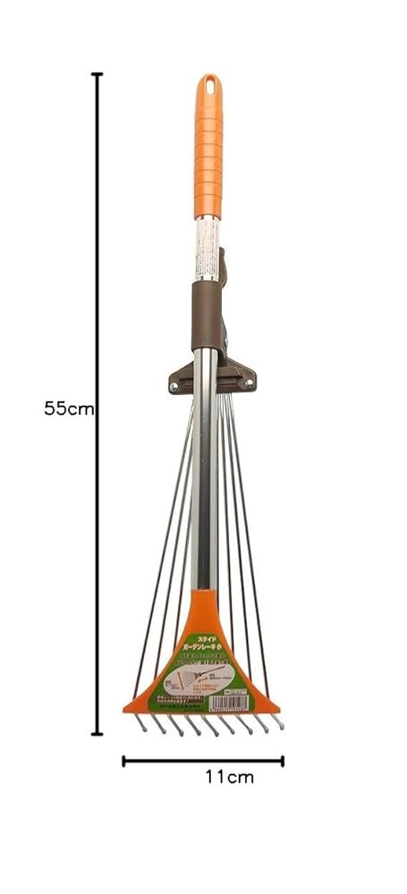 Amazon | 浅香工業 金象印 スライドガーデンレーキ 小 | 熊手