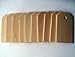 Large Wood Gift Tags / Blank Wooden Tags for Wine, Weddings, Gifts (50 count)