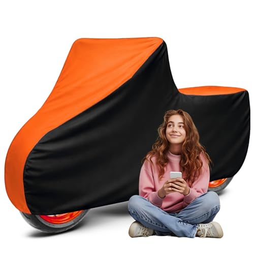 CONFUTURY Buy Autoten Smart Bike Cover for Rain and Dust -Water Resistant Scooty Body Cover Compatible with Activa 125 & All Models | UV Protection, Dustproof, Heat Resistant, Two Wheeler Covers